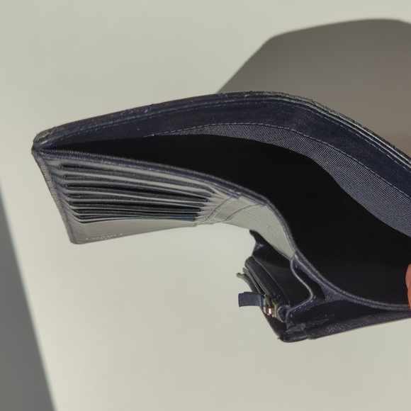 Authentic Chanel long flap leather wallet - Picture 7 of 11